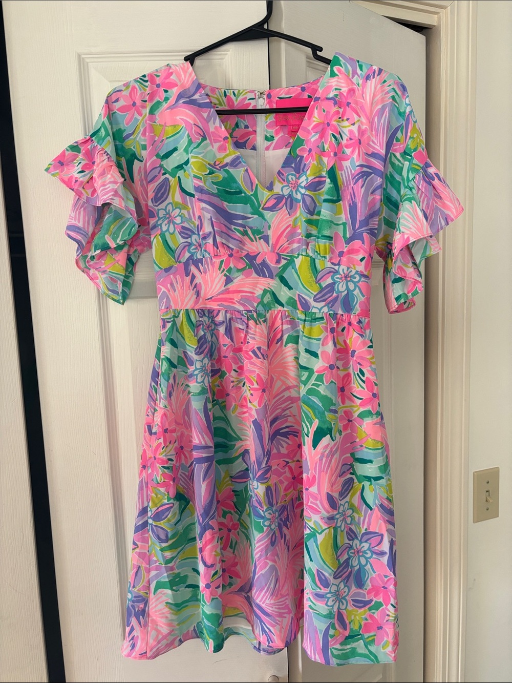 Lilly Pulitzer Multicolor Pink Floral Dress